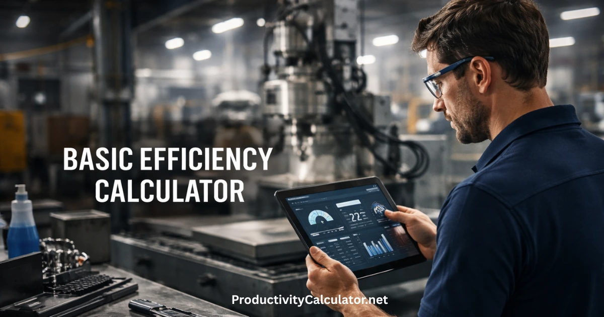 Basic Efficiency Calculator