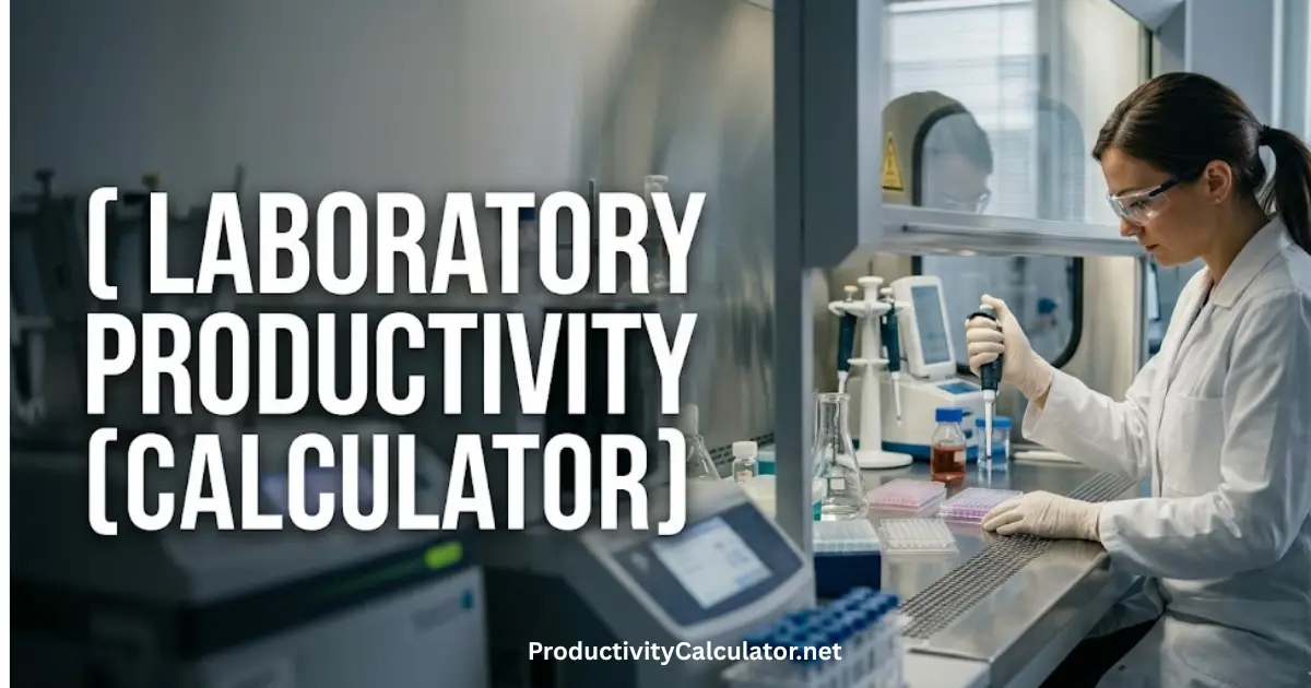 Laboratory Productivity Calculator