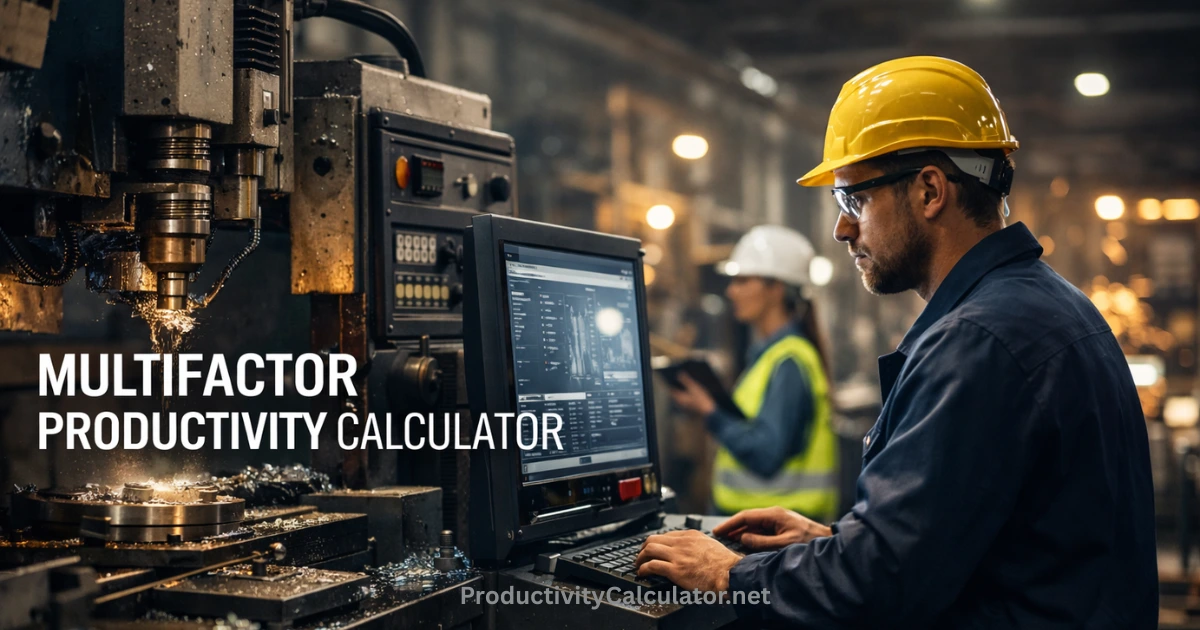 Multifactor Productivity Calculator