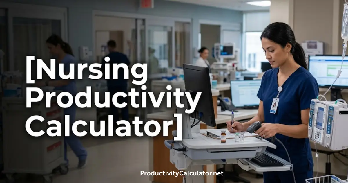 Nursing Productivity Calculator