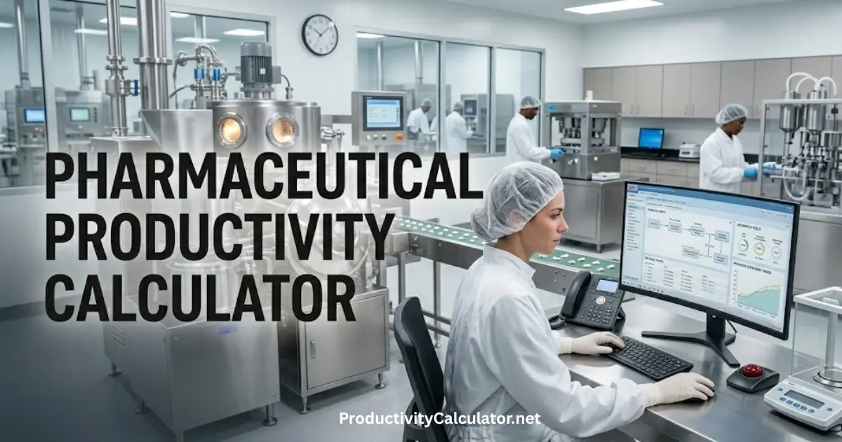 Pharmaceutical Productivity Calculator