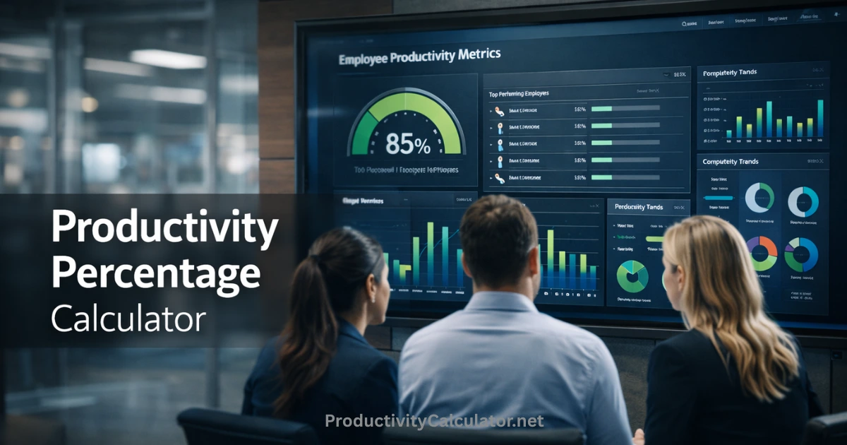 Productivity Percentage Calculator