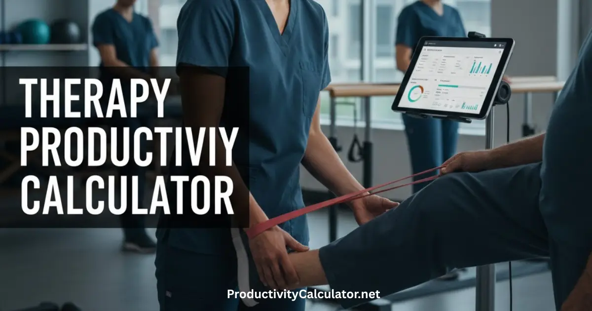Therapy Productivity Calculator